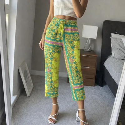 💚 Pantalon imprimé Mango – Taille XS 💚